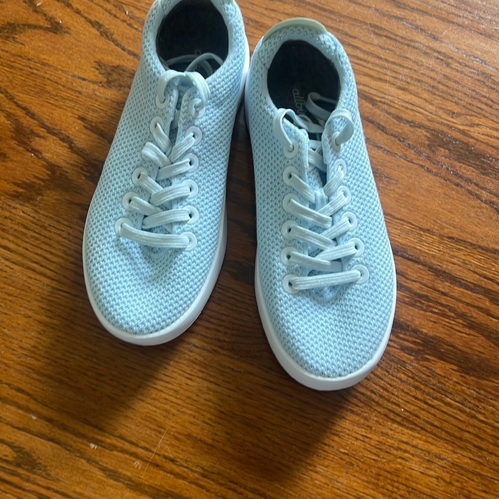 Allbirds Light Blue Knit Sneakers